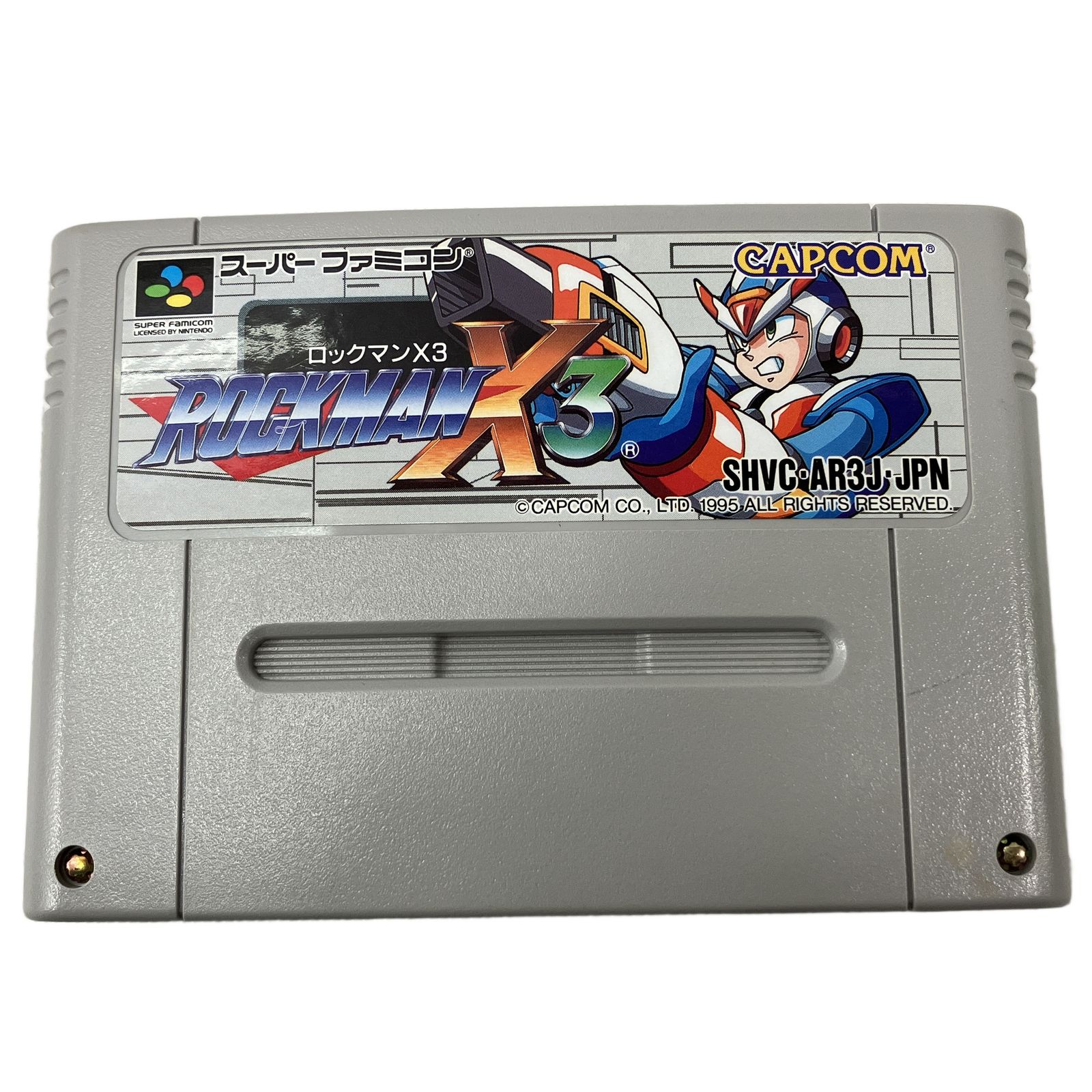 Capcom SHVC-P-AR3J ロックマンX3 スーパーファミコン カセット