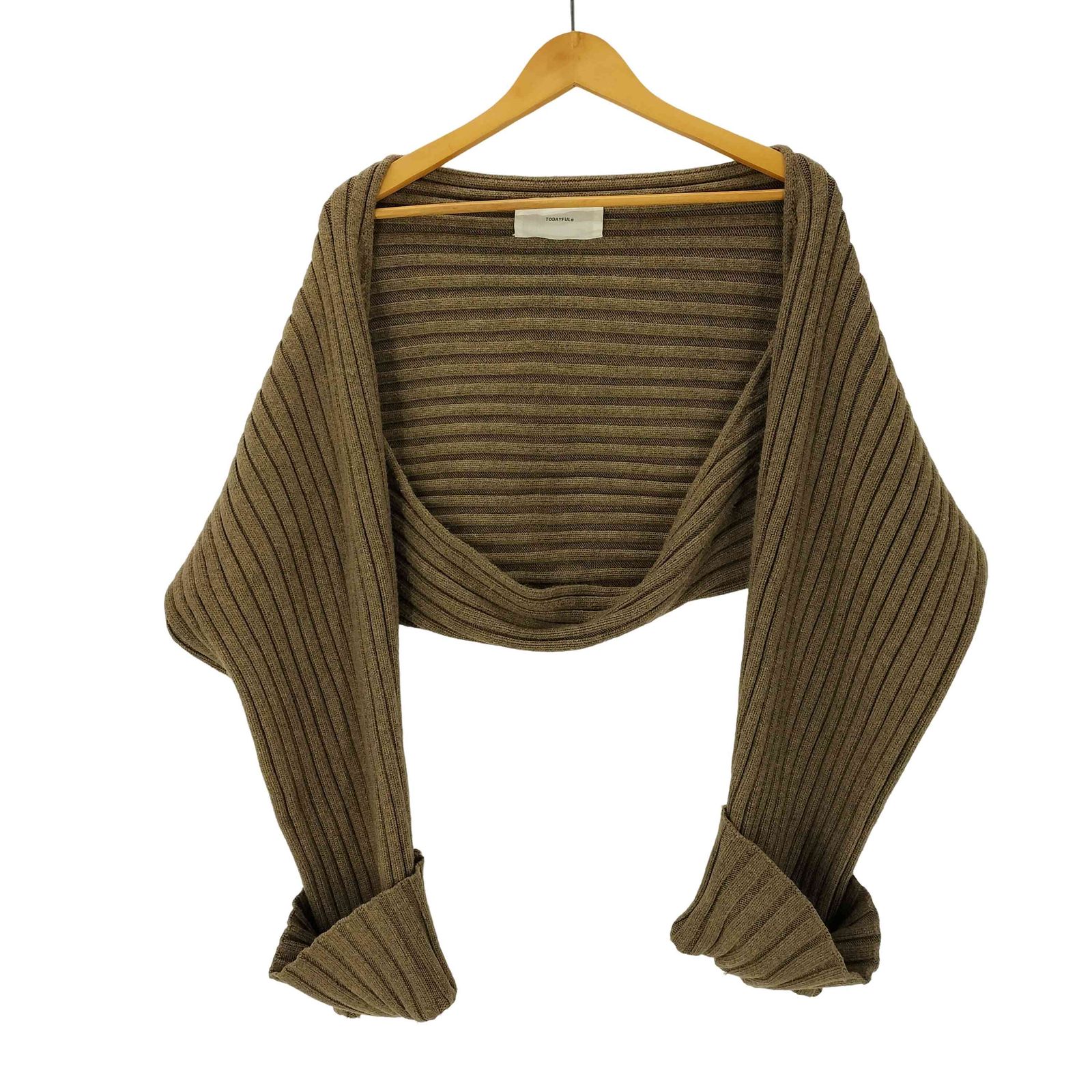 トゥデイフル TODAYFUL Volume Knit Sleeve レディース FREE - メルカリ
