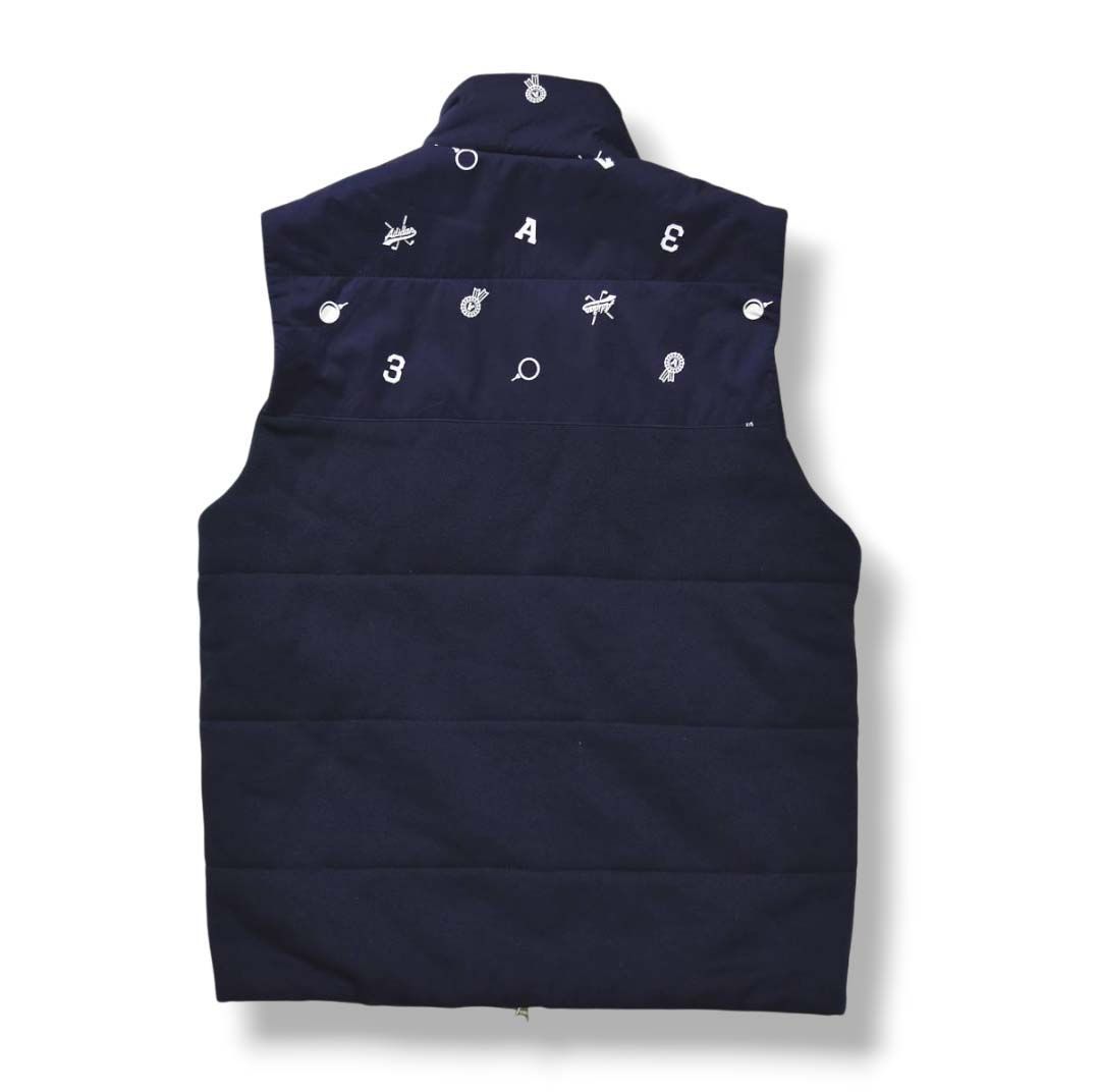 アディダスゴルフ⛳️キルティングベストスカートセットSサイズ定価33000円 美品】 アディダス ゴルフ adidas golf 中綿 キルティング ベスト