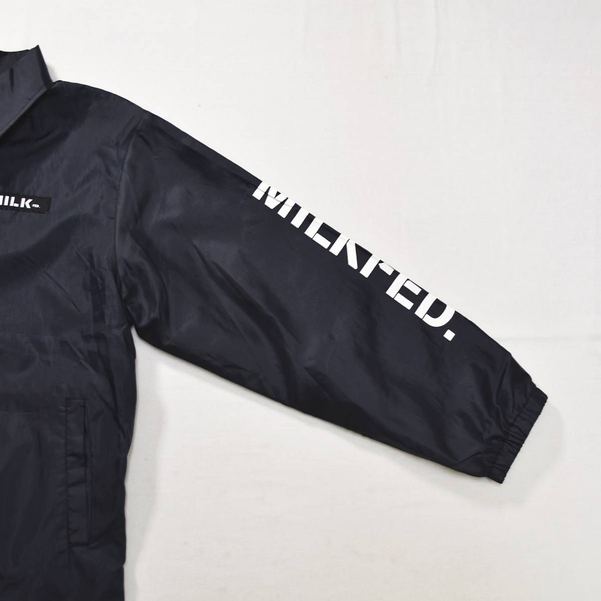 ミルクフェド MILKFED. STENCILCOACHESJACKET/コーチジャケット （RED 