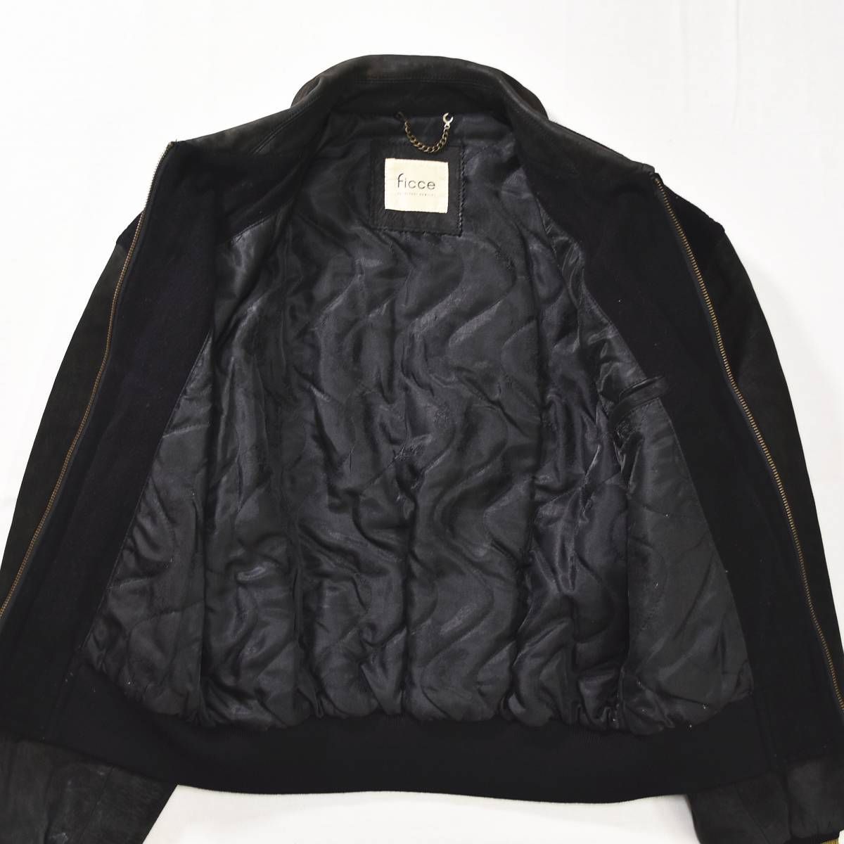 90s archive 日本製 フィッチェ FICCE 鳳凰 刺繍 ウール スタジアム