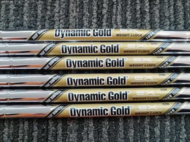 中古 シャフト トゥルーテンパー Dynamic Gold TOURISSUE EX (S200) 6