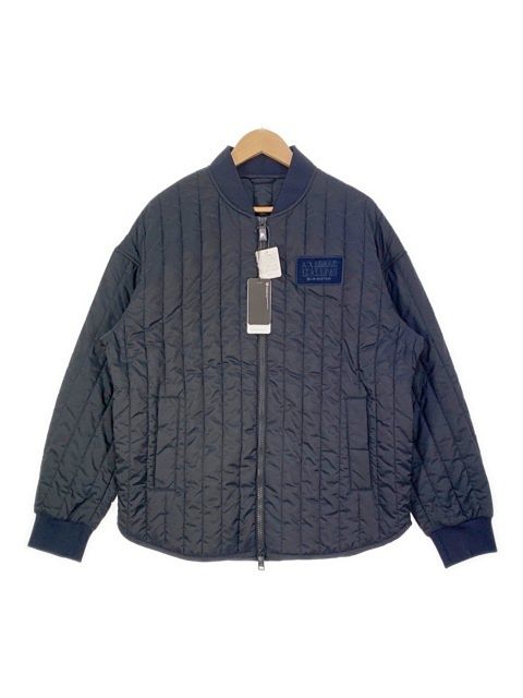 ARMANI ｱﾙﾏｰﾆｴｸｽﾁｪﾝｼﾞ BLOUSON JACKET ﾌﾞﾙｿﾞﾝ ｼﾞｬｹｯﾄ ｷﾙﾃｨﾝｸﾞ ﾈｲﾋﾞｰ L