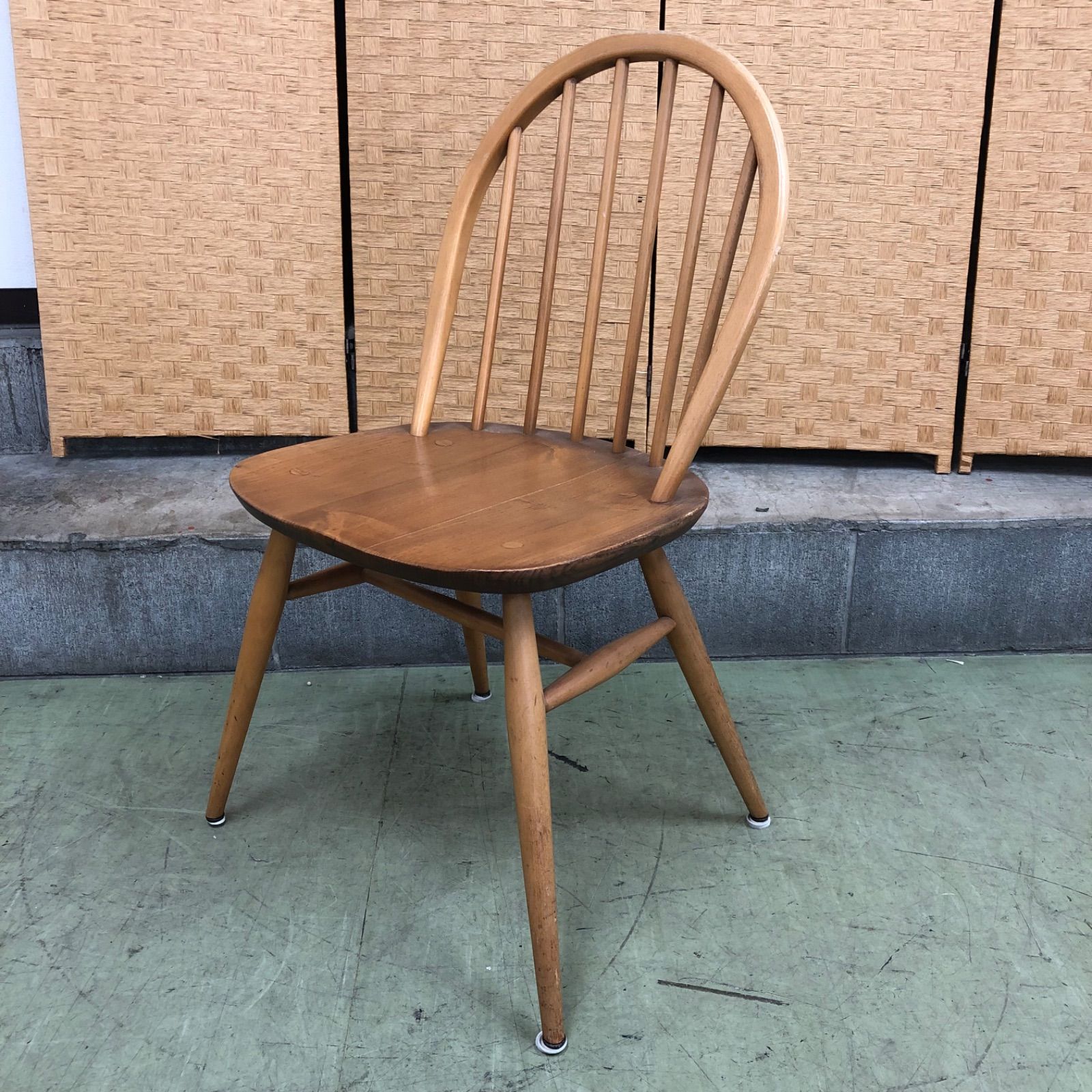 ○1【値下げ交渉可能】Ercol アーコール フープバックチェア 木製