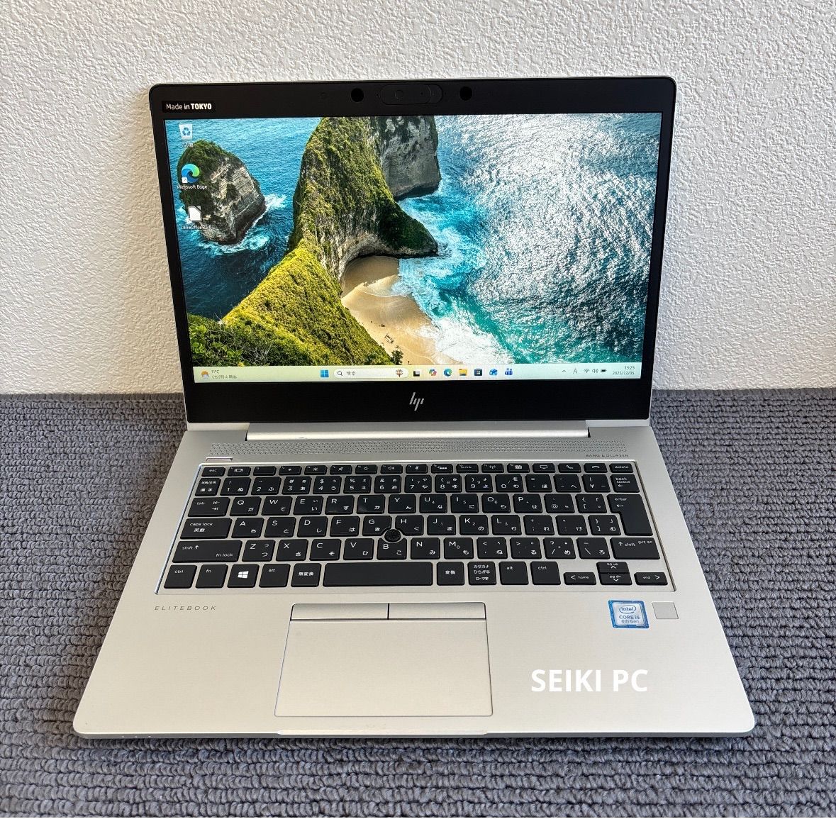 HP EliteBook 830 G6 i5-8265U メモリ8GB SSD 256GB Win11 顔、指紋