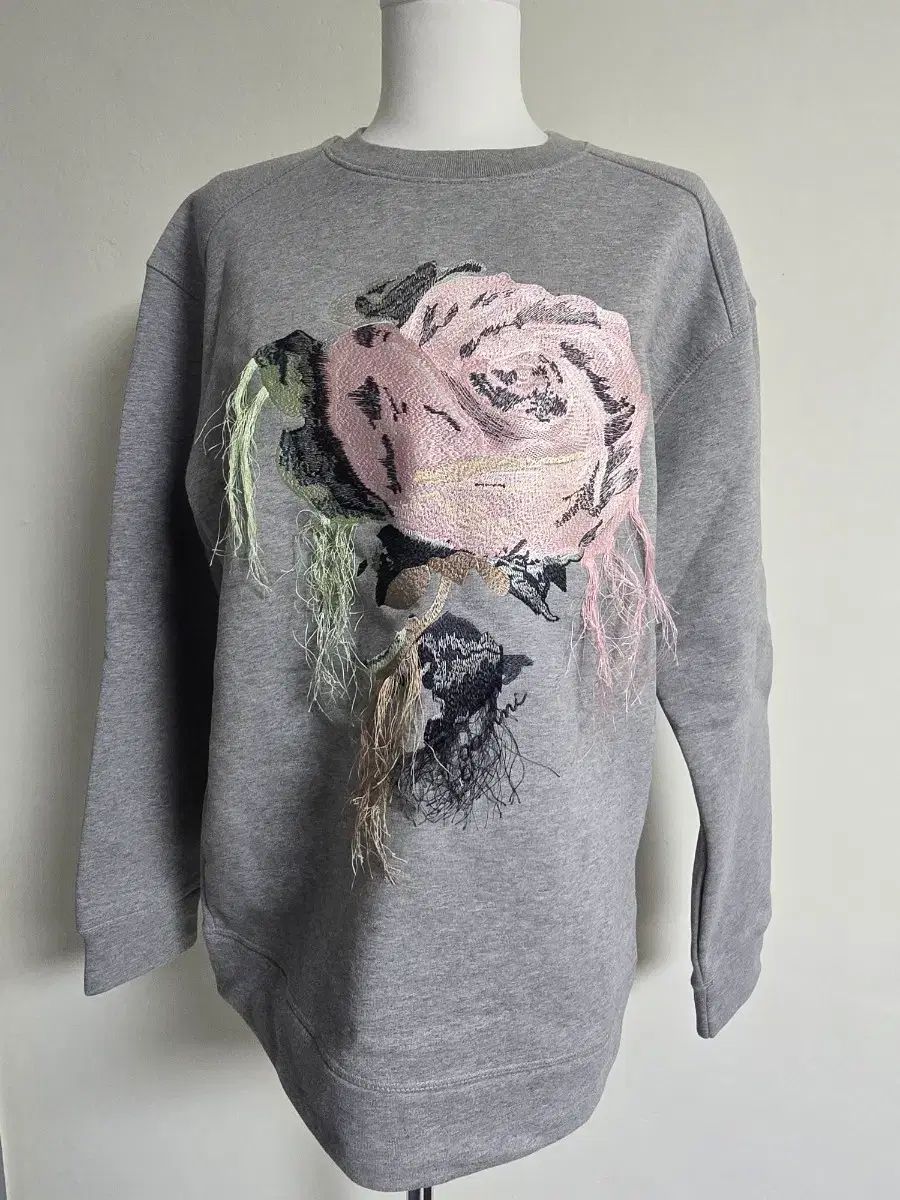 ガニー Ganni グレー 花 刺繍 起毛 スウェット 新品 - メルカリ