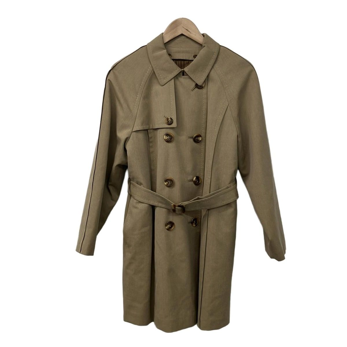 Leilian レリアン コート サイズ9 M レディース ベージュ 長袖 秋 冬