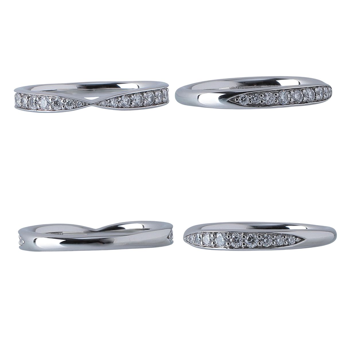 ◇ティファニー◇ 新品仕上済 ハーモニー ダイヤ リング 6.5 0.23 PT ティファニー ハーモニー ダイヤ リング ビーズセット 約6.5号 Pt950