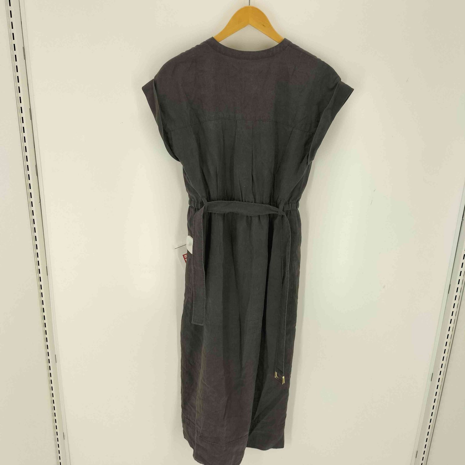 アプワイザーリッシェ Apuweiser riche 金釦ワークワンピース