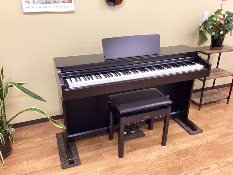 メンテナンス＆クリーニング済み ヤマハ YDP 163 R ニューダークローズウッド調 2018年製 電子ピアノ 88鍵盤 YAMAHA ARIUS アリウス 千葉 東京 神奈川 埼玉 愛知 電 の配送設置込
