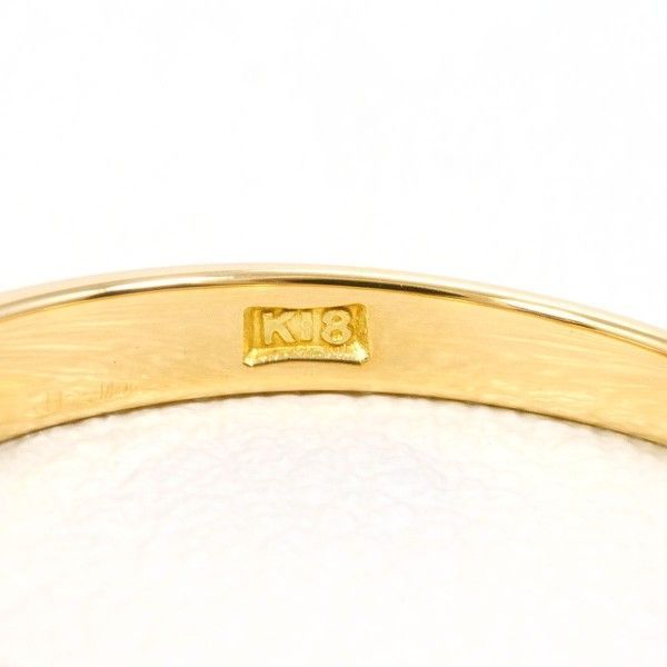 ゆ*ー様 【値下げ！】K18YGリング☆9号 K18YG リング ring 指輪 9号 ダイヤ 総重量約1.4g - メルカリ