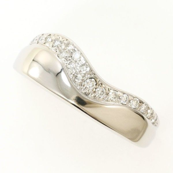 PT900 リング ring 指輪 13号 ダイヤ 0.18 総重量約6.0g - メルカリ