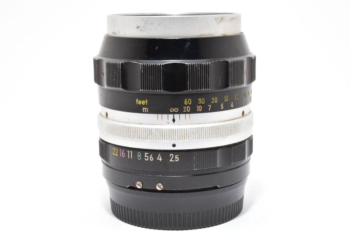  ニコン Nikon Nikkor P Auto 105 mm F 2 5 爪なし レンズ(ズーム) カメラ