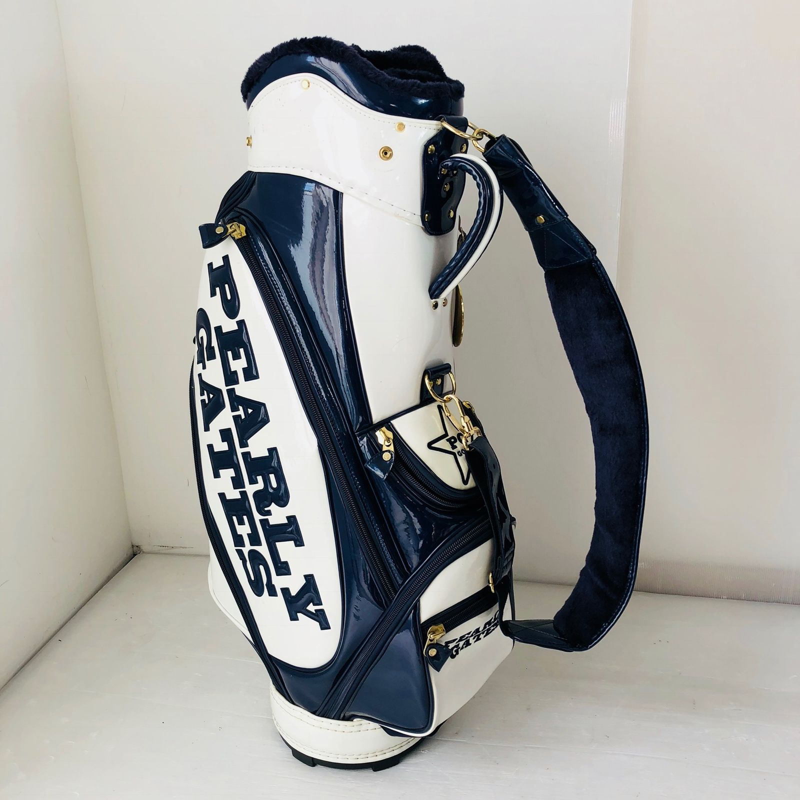 PEARLY GATES パーリーゲイツ スマイル89 8.5型 キャディバッグ ゴルフ