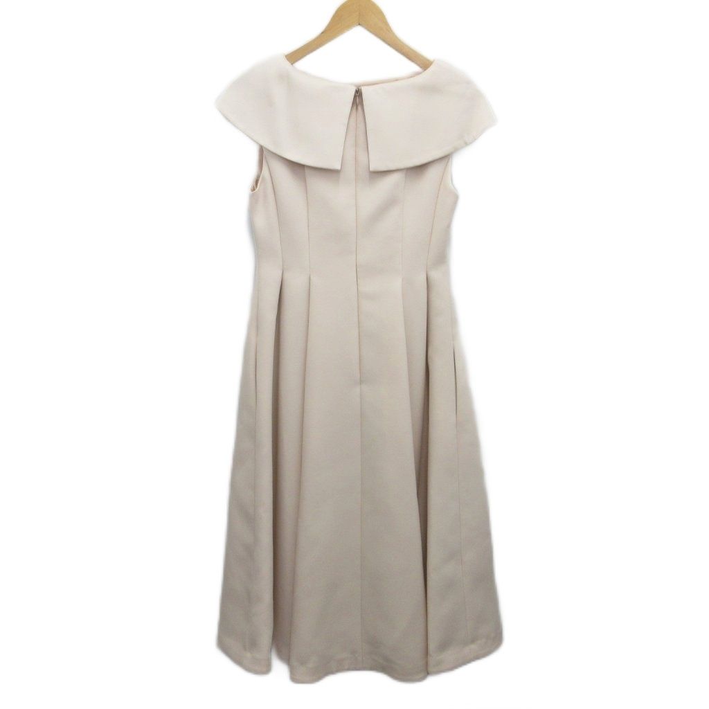 【中古】セルフォード CELFORD 23SS ホールドカラーフレアドレス ワンピース ロング CWFO231026 ピンク系 36 約S セルフォード CELFORD 23SS ホールドカラーフレアドレス ワンピース