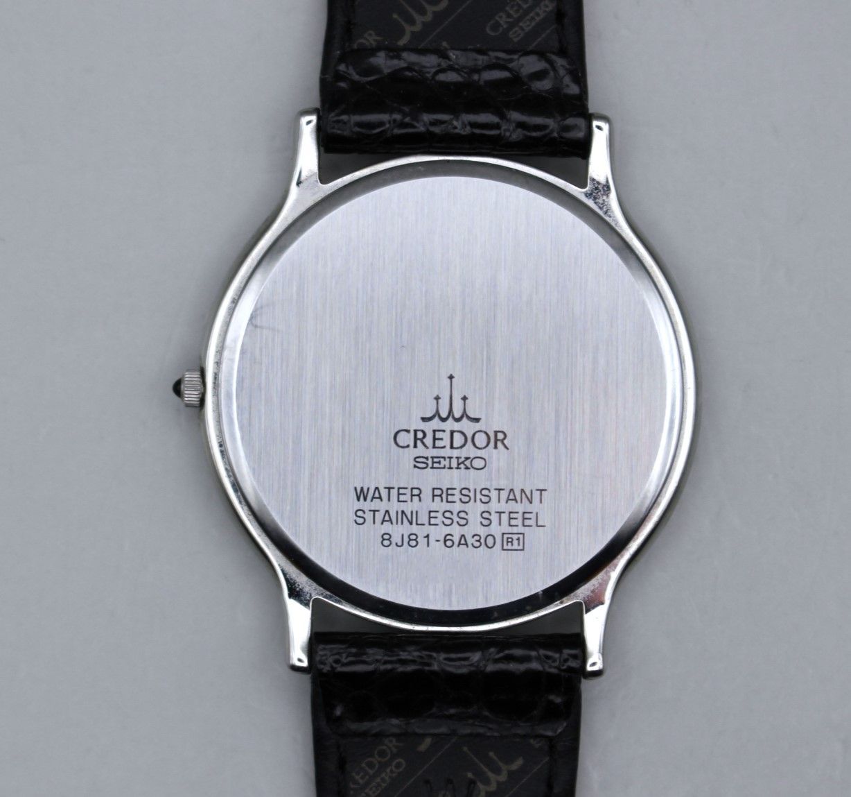 VRW 1468 時計 SEIKO セイコー 8 J 81 6 A 30 クレドール SL文字盤 メンズ クォーツ 腕時計 稼働品