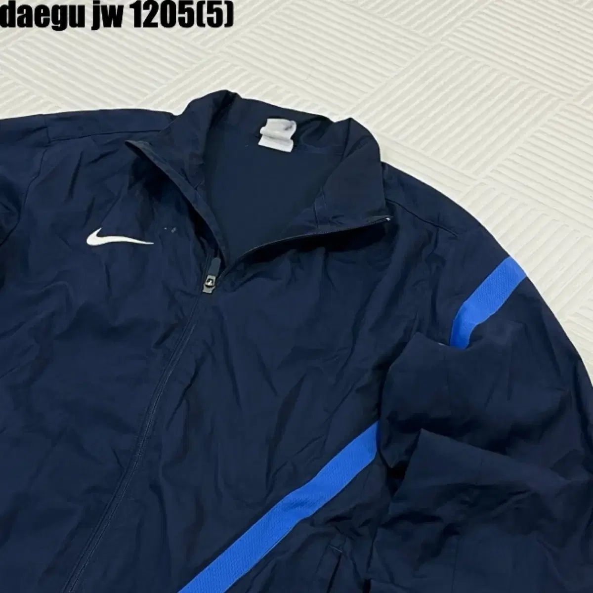 ナイキ ネイビ/ブルー ウィンドブレーカー ジャケットs 1205 - メルカリ