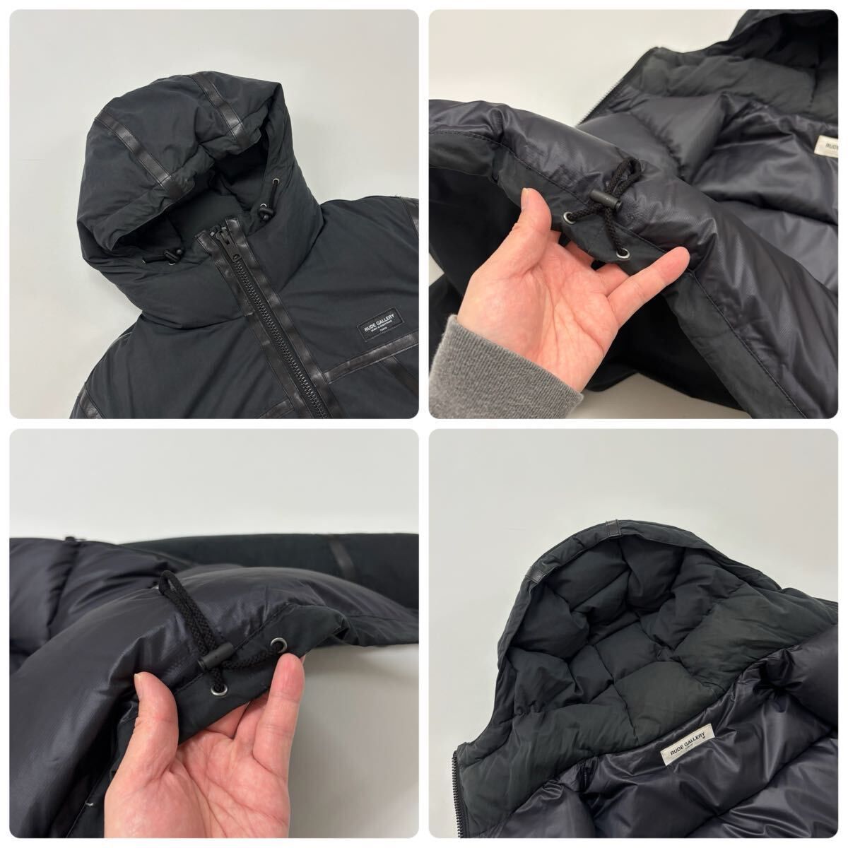 RUDE GALLERY ルードギャラリー B-3 DOWN JACKET ダウン ジャケット