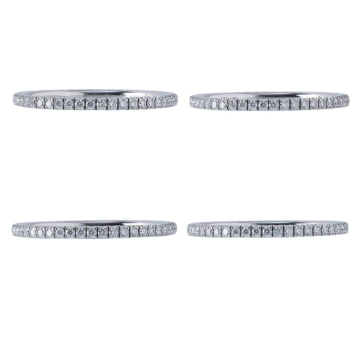 カルティエ エタンセル ダイヤ リング フルエタニティ #50 幅1.5mm