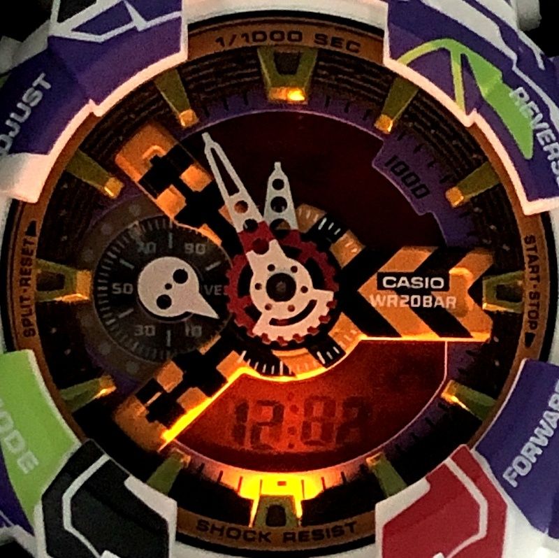 新品 G-SHOCK GA-110EVA30-7A エヴァンゲリオンモデル GA-110EVA30-7AJR エヴァ30周年コラボ｜G-SHOCK 正規掲載店