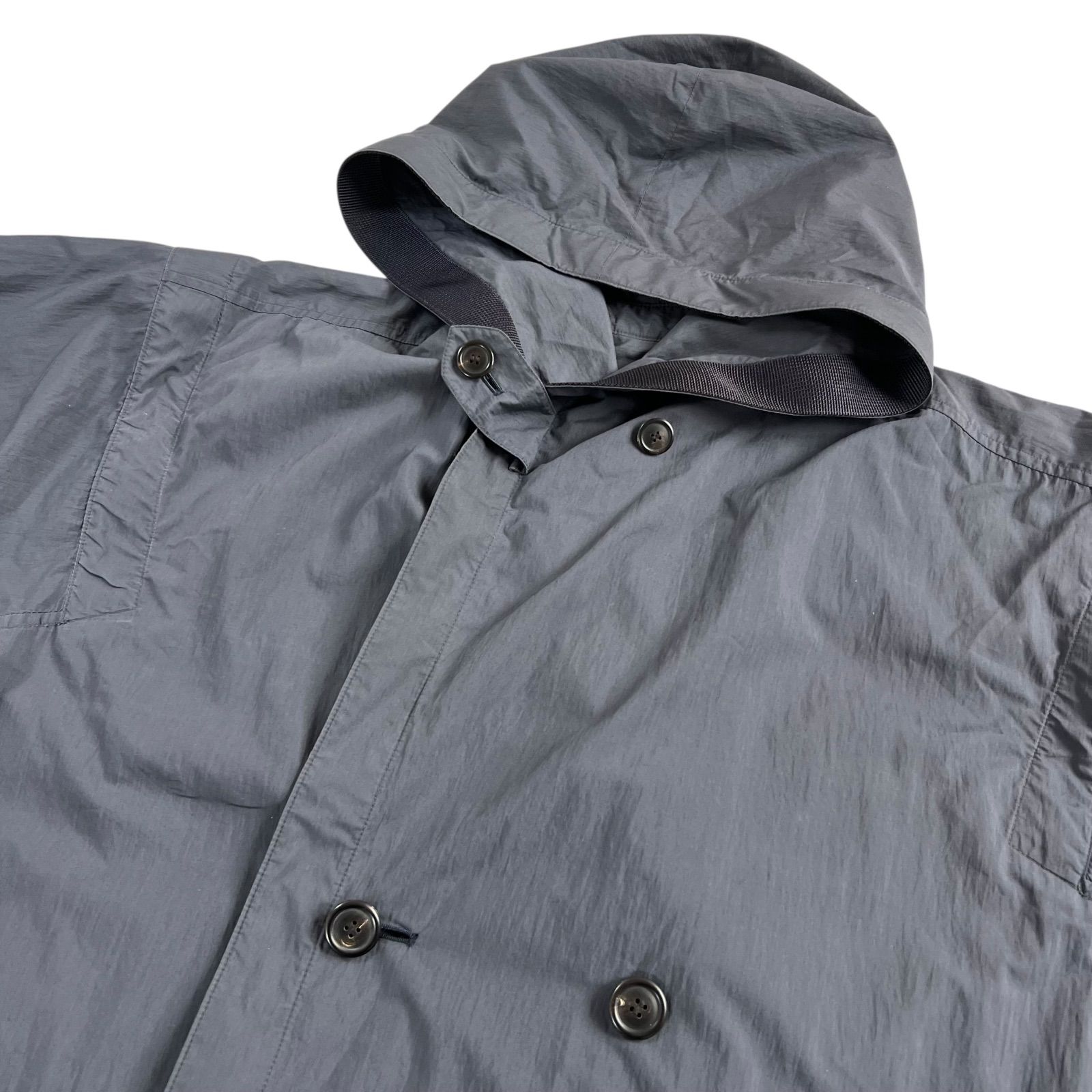 90s issey miyake イッセイミヤケ ダブルプレストコート ISSEY MIYAKE MEN / イッセイミヤケメン 91SS アーカイブ WIND COAT