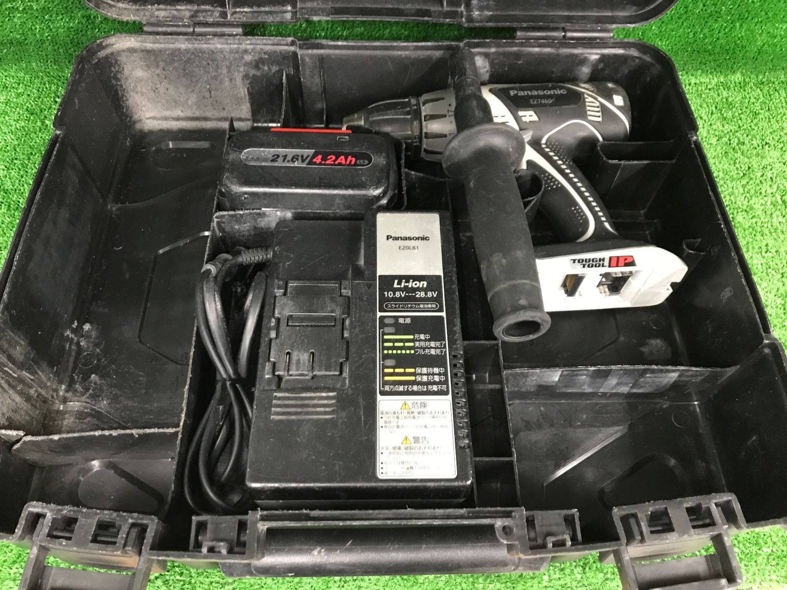 品 0906 Panasonic パナソニック 21.6 V充電ドリルドライバー -B