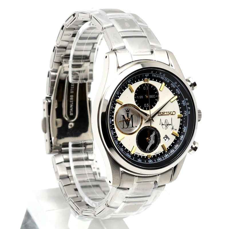 元住吉 セイコー SEIKO マイケルジャクソン 7 T 92 HDX 0 5000本 クオーツ メンズ 腕時計