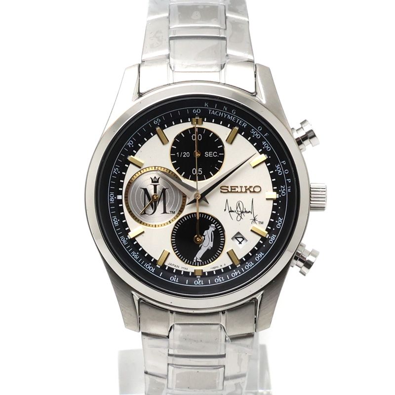 元住吉 セイコー SEIKO マイケルジャクソン 7 T 92 HDX 0 5000本 クオーツ メンズ 腕時計