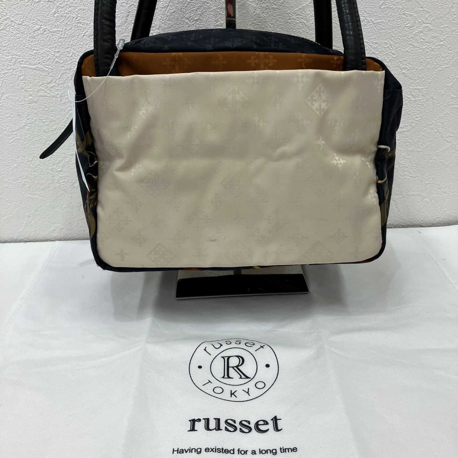 6656 russet ラシット CUBE キューブバッグ ハンドバッグ トートバッグ 