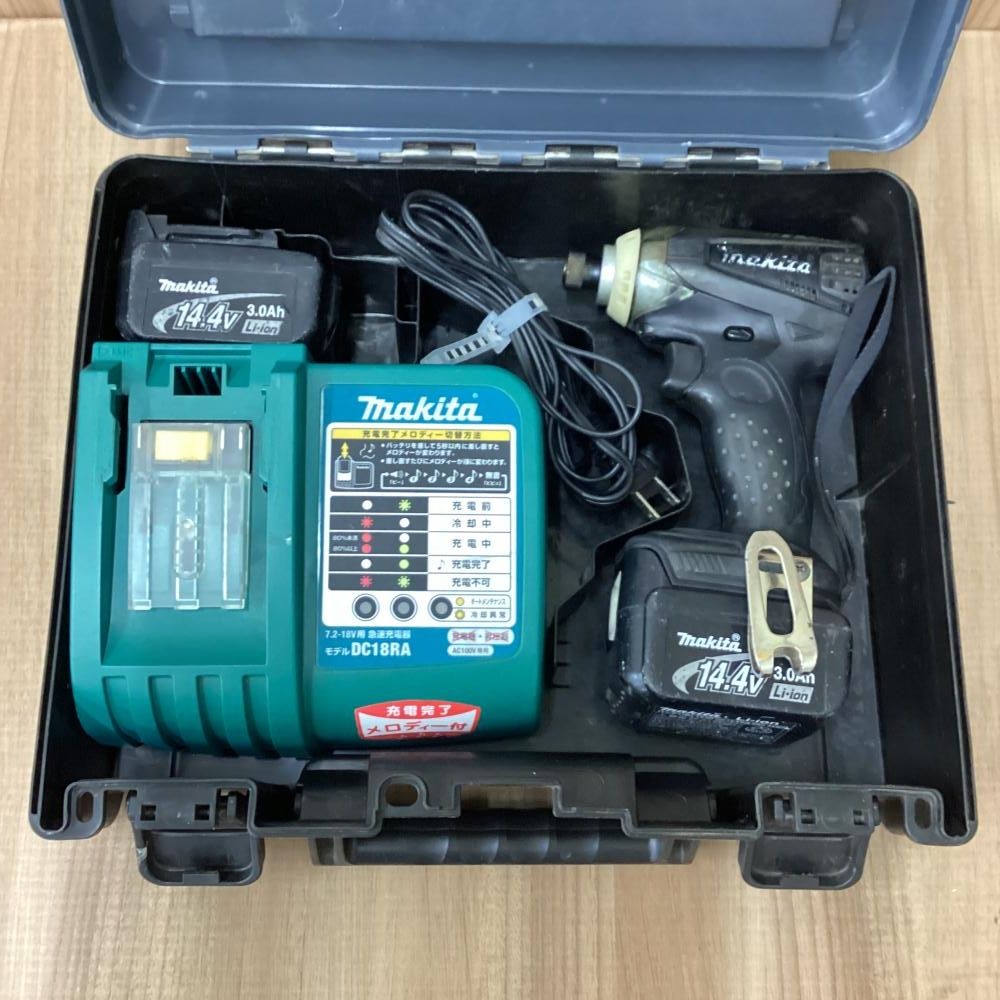 品 makita マキタ 14.4 V充電式インパクトドライバ 要商品説明 201