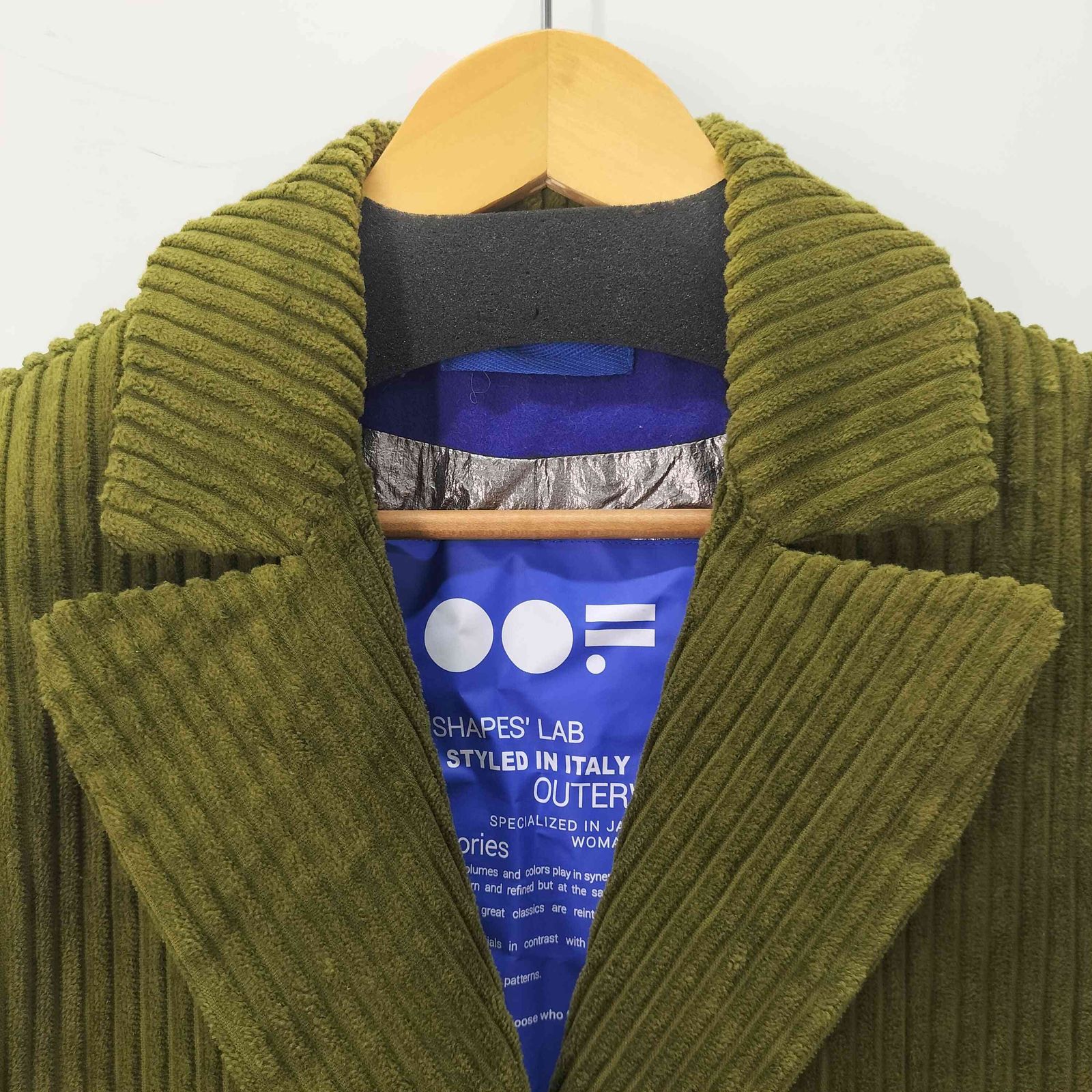 USED古着(ユーズドフルギ) {{OOF}} オーフウェア コーデュロイ チェスター ロングコート レディース JPN：42 【中古】【ブランド古着バズストア】 ユーズドフルギ USED古着 オーフウェア コーデュロイ チェスター