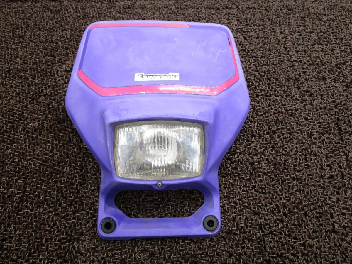 KDX125SR ヘッドライト カウル △A5205！DX125A カワサキ 【 DX125AE