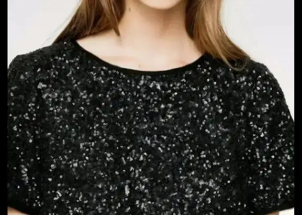 ZADIG VOLTAIRE ブラック スパンコール ONE PIECE