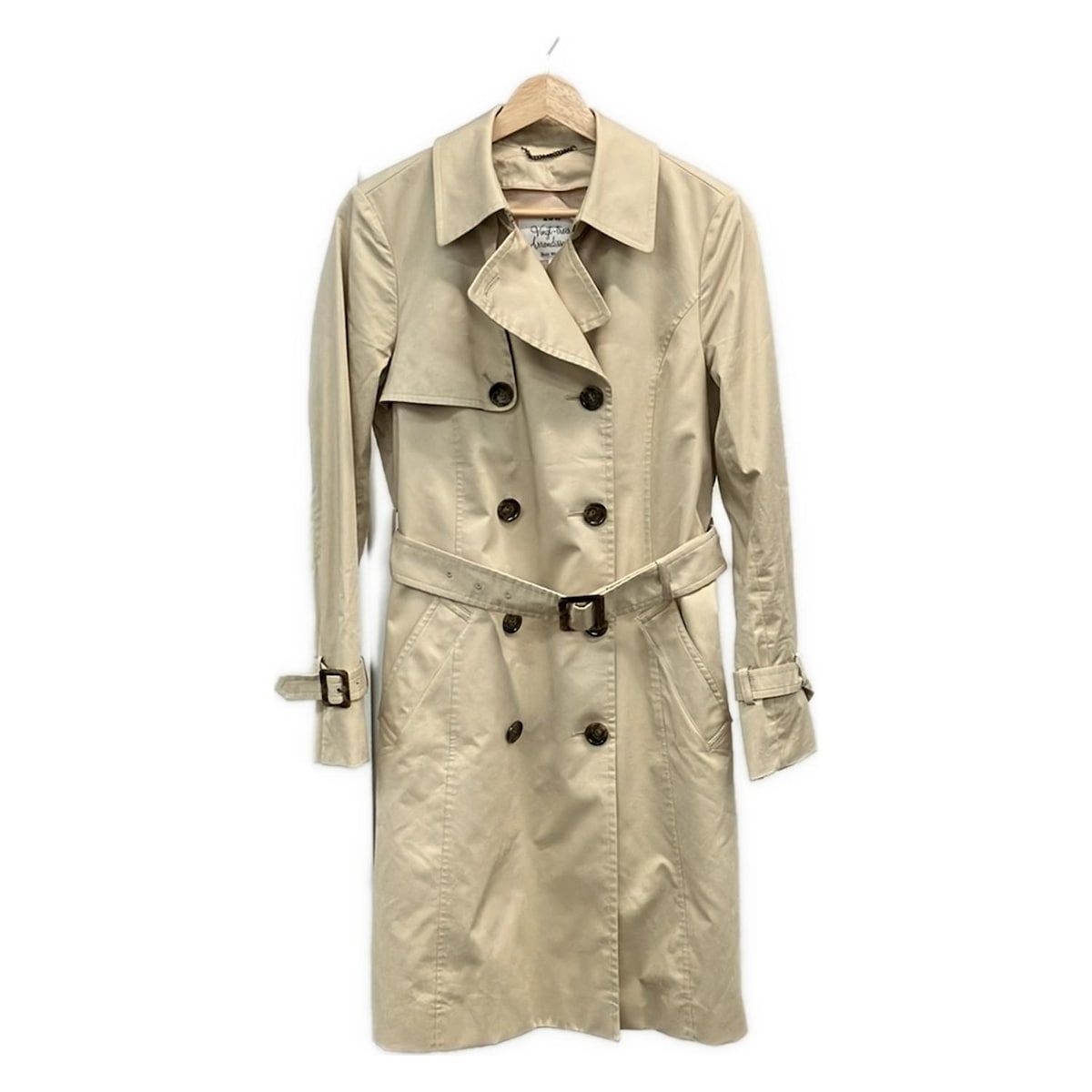 23区 ニジュウサンク コート サイズ40 M レディース アイボリー 長袖 春 秋