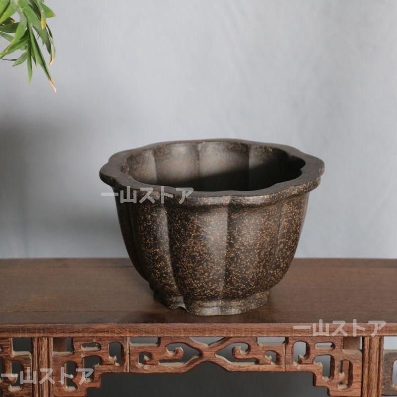 蓮華盆 紫砂盆鉢 盆栽鉢 植木鉢 小品盆栽鉢 大品盆栽鉢 - メルカリ