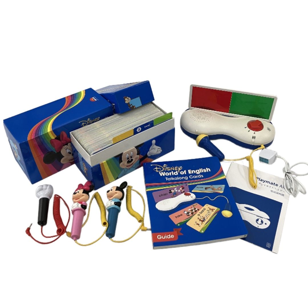 DWE ディズニー ワールド オブ イングリッシュトークアロング Blu ray 2020年頃 英語 システム 子ども 教材