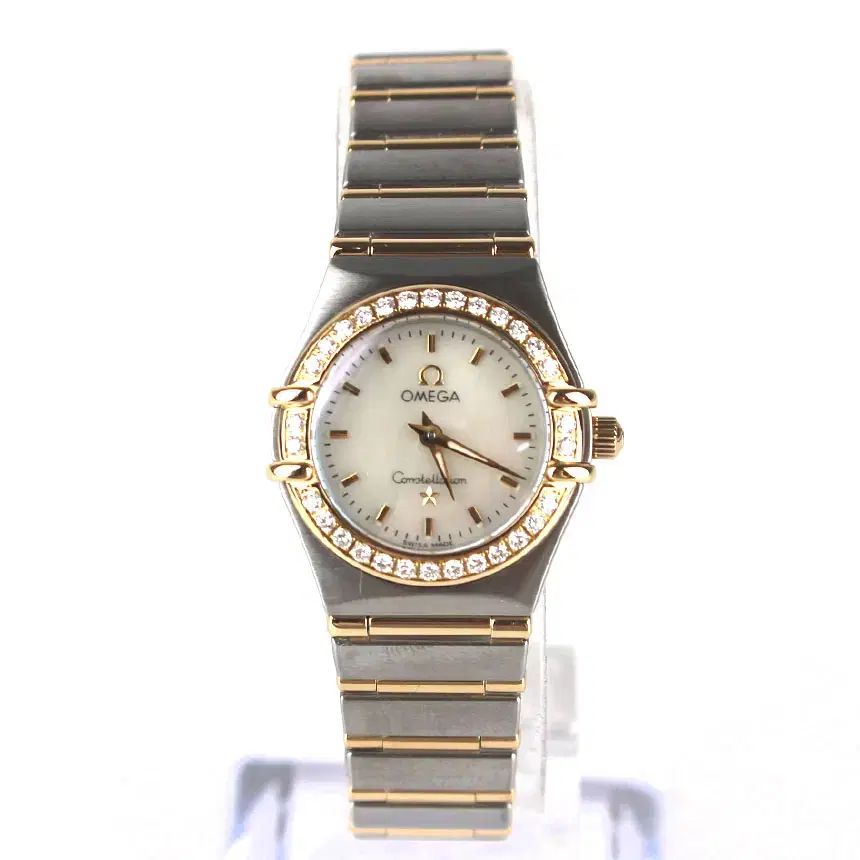 ブランドダオール OMEGA コンステレーション フールバ ダイヤモンド コンビ レディース ウォッチ