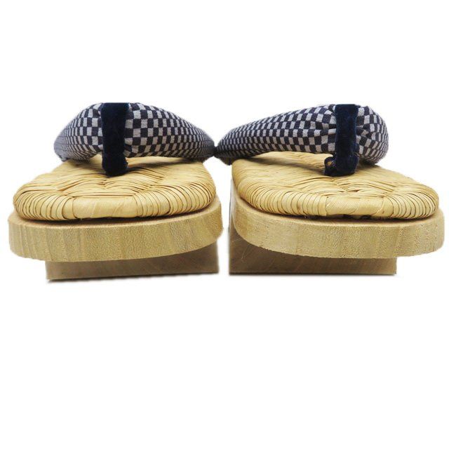 伝統工芸士 山本政史 日光下駄 和装小物 リサイクル 24.5 cm Lサイズ き きもの北條 A 1305-9