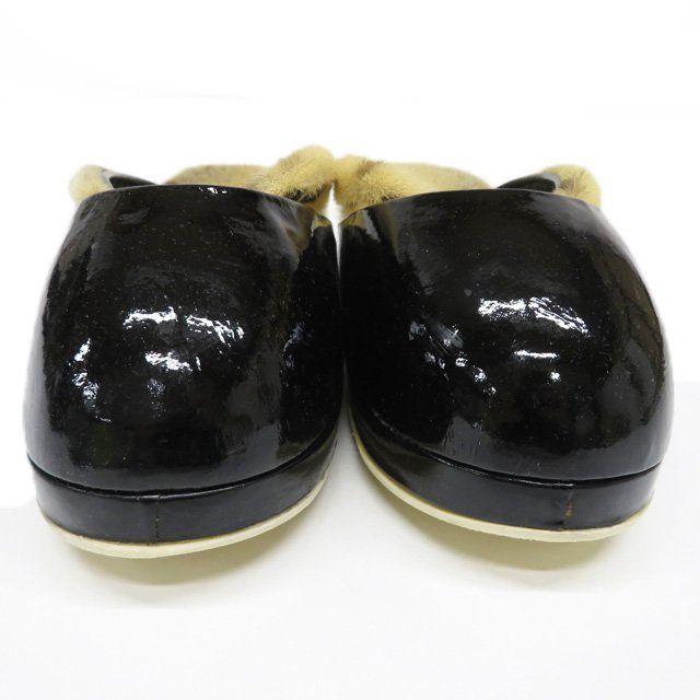 草履 アザラシ 防寒草履 装履 和装小物 リサイクル 23.5 cm Mサイズ きもの北條 A 1305-2