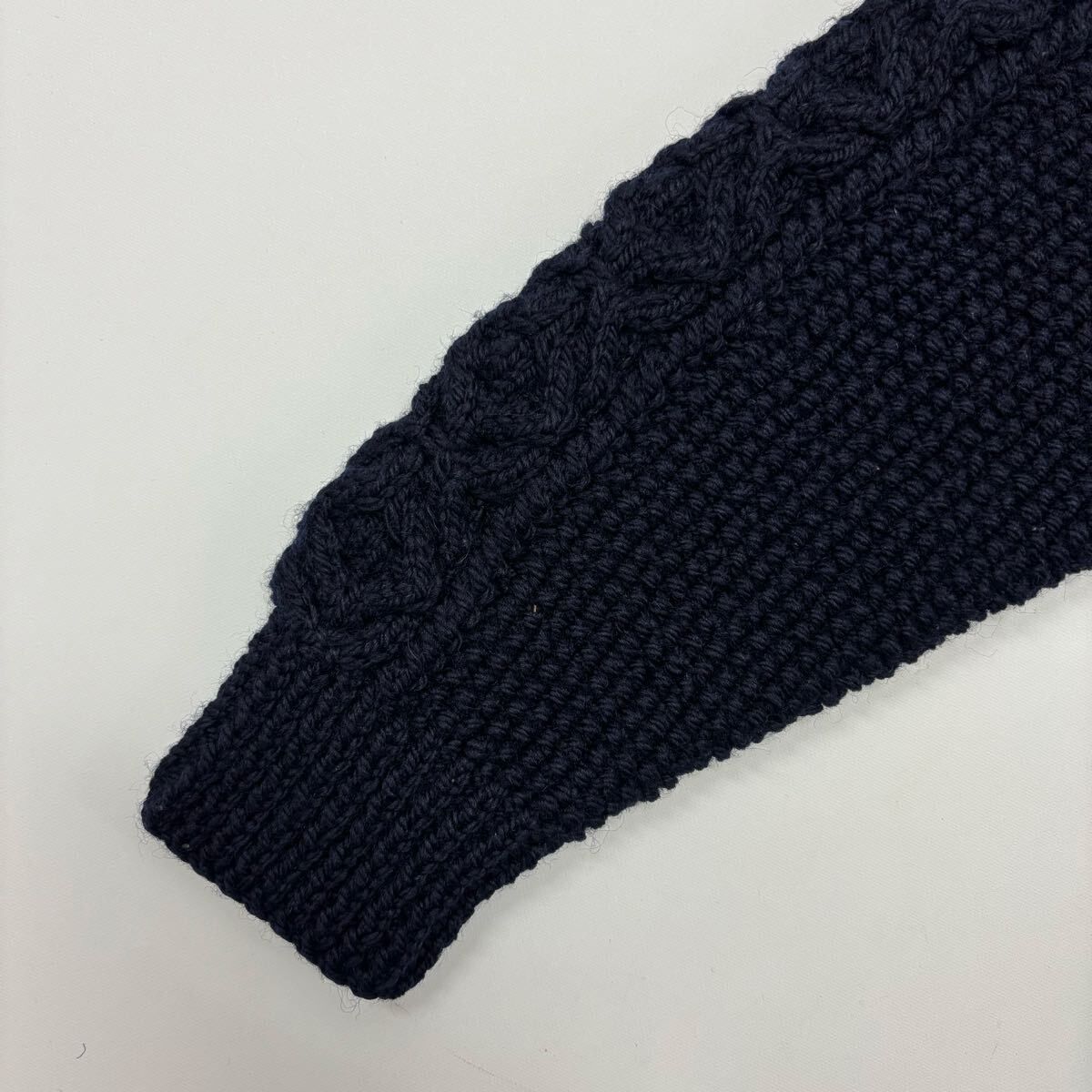 名作 INVERALLAN インバーアラン 3A CARDIGAN ケーブル 編み