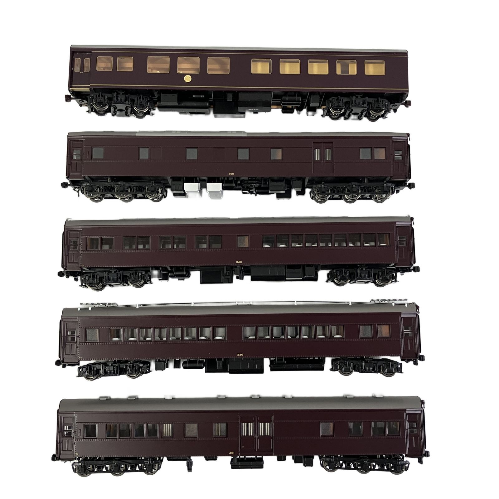 天賞堂 No.57047 お召列車1号編成 5両セット HOゲージ 鉄道模型 中古