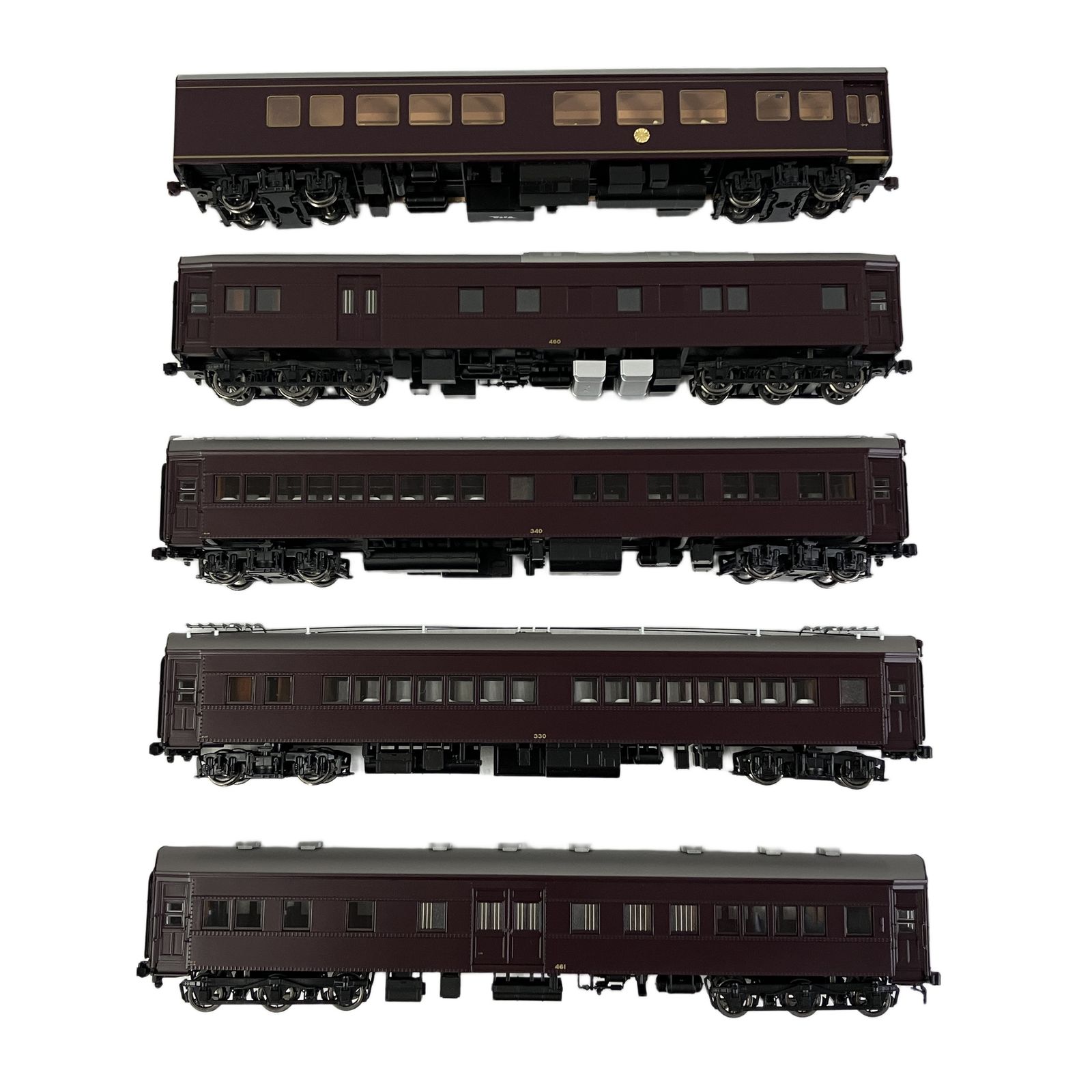 天賞堂 No.57047 お召列車1号編成 5両セット HOゲージ 鉄道模型 中古