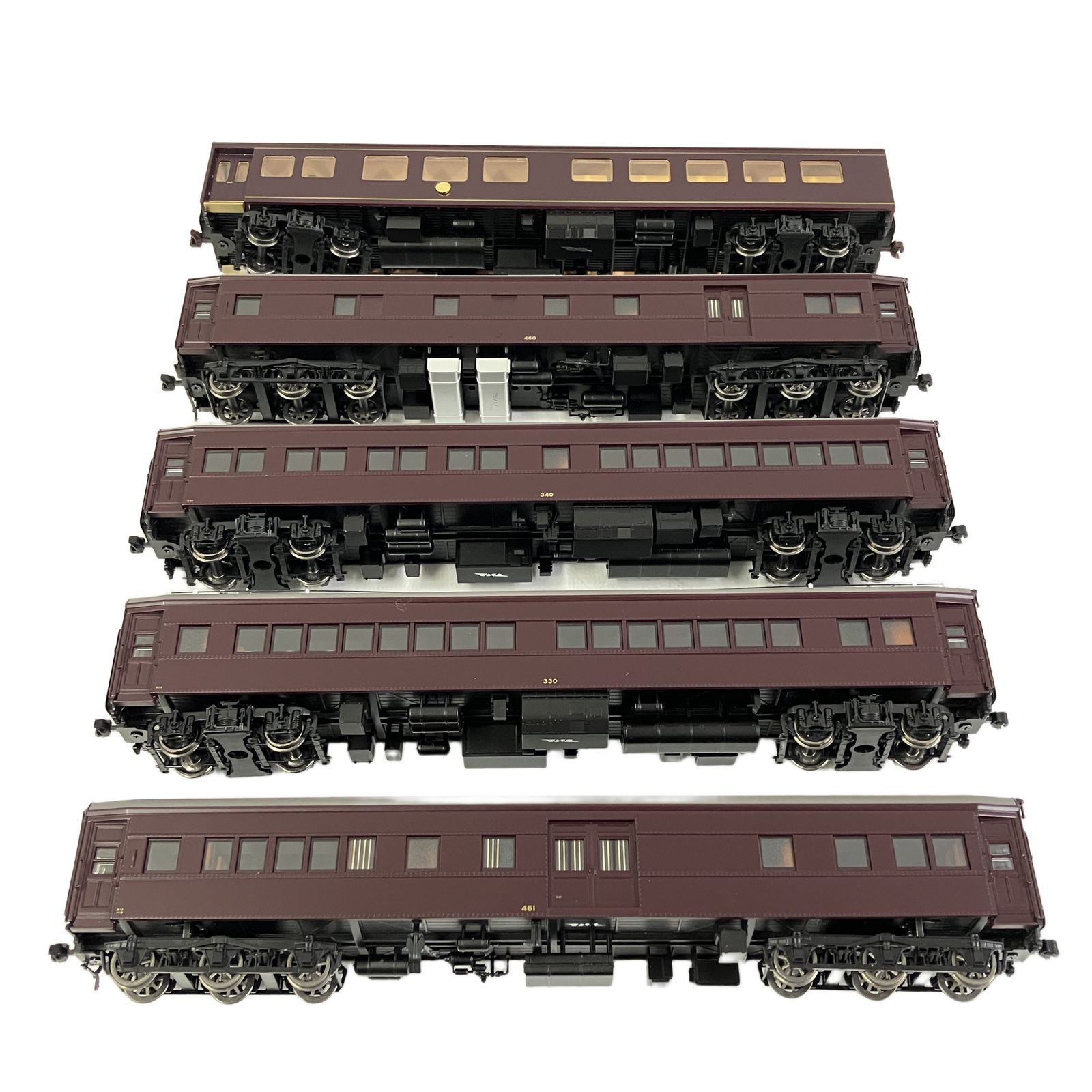 天賞堂 No.57047 お召列車1号編成 5両セット HOゲージ 鉄道模型 中古