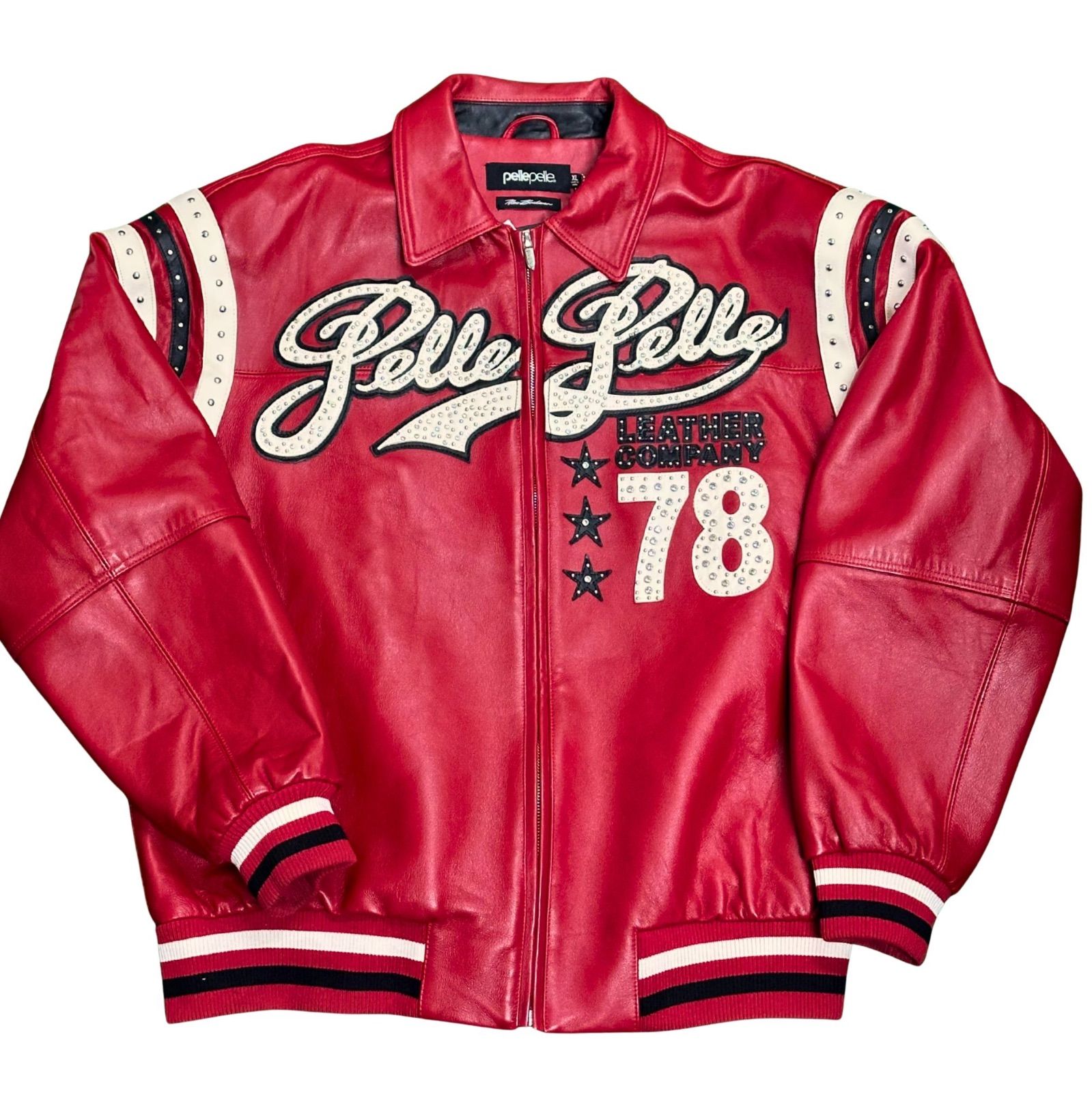 Pelle Pelle / Encrusted Varsity Jacket / XLサイズ - メルカリ