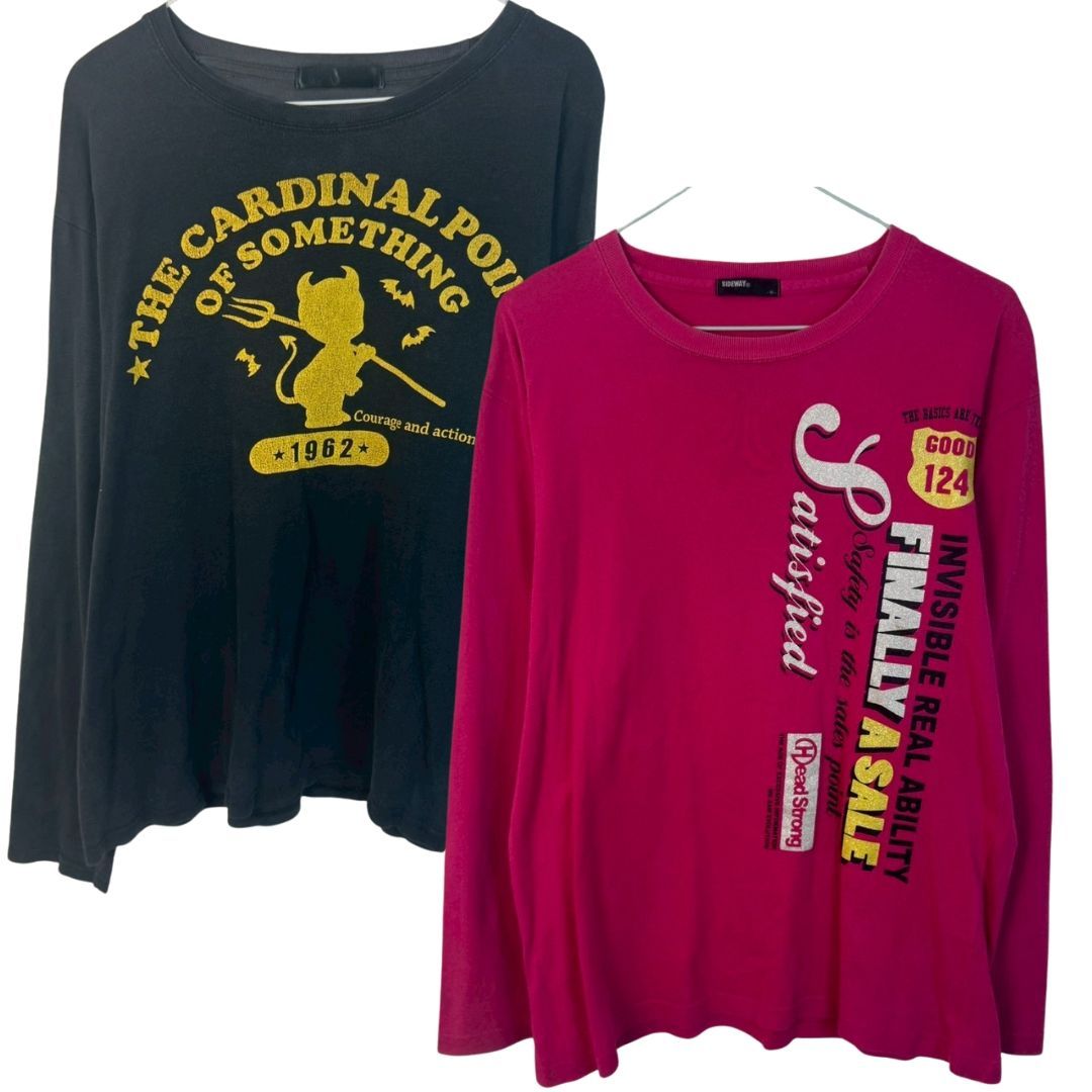 古着卸 古着まとめ売り ロンT 長袖Tシャツ カットソー グラフィックt