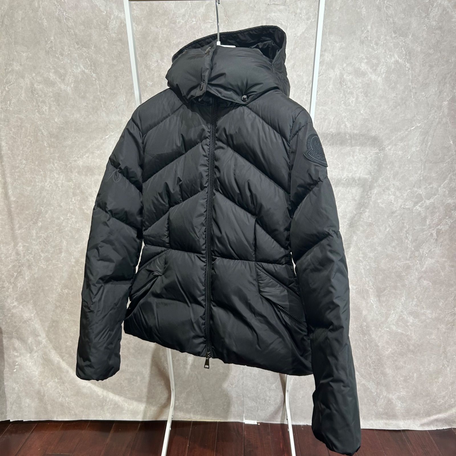 極美品】MONCLER モンクレールダウンジャケット ALOES アロエ ブラック 