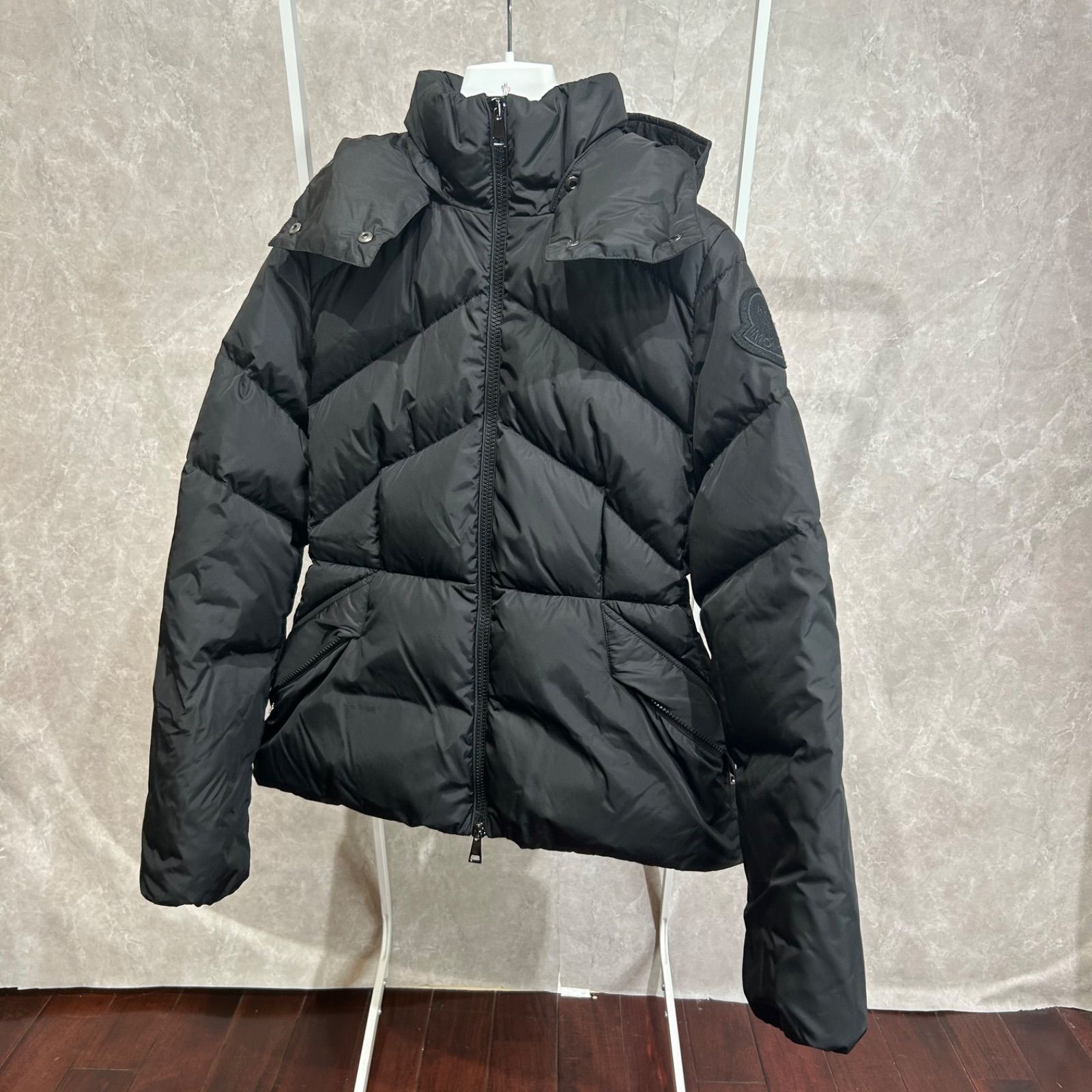 極美品】MONCLER モンクレールダウンジャケット ALOES アロエ ブラック