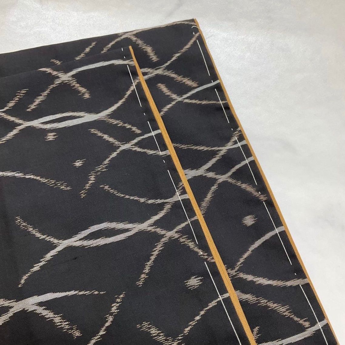 ◇kimono+one◇kimonoarisa◇未使用同然◇本場奄美大島紬◇泥大島紬