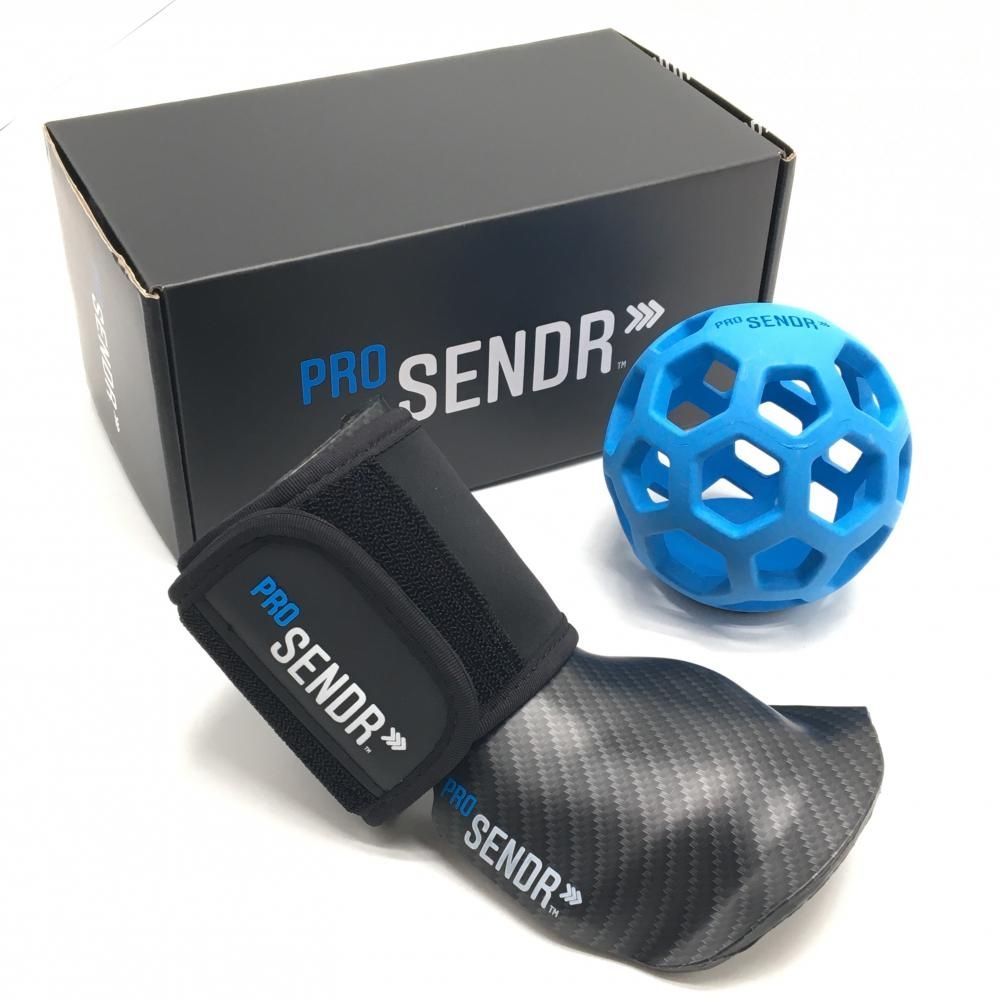ヤマニゴルフ プロセンダー スイング練習器具 黒×ライトブルー ProSENDR 右利き用ゴルフ YAMANI