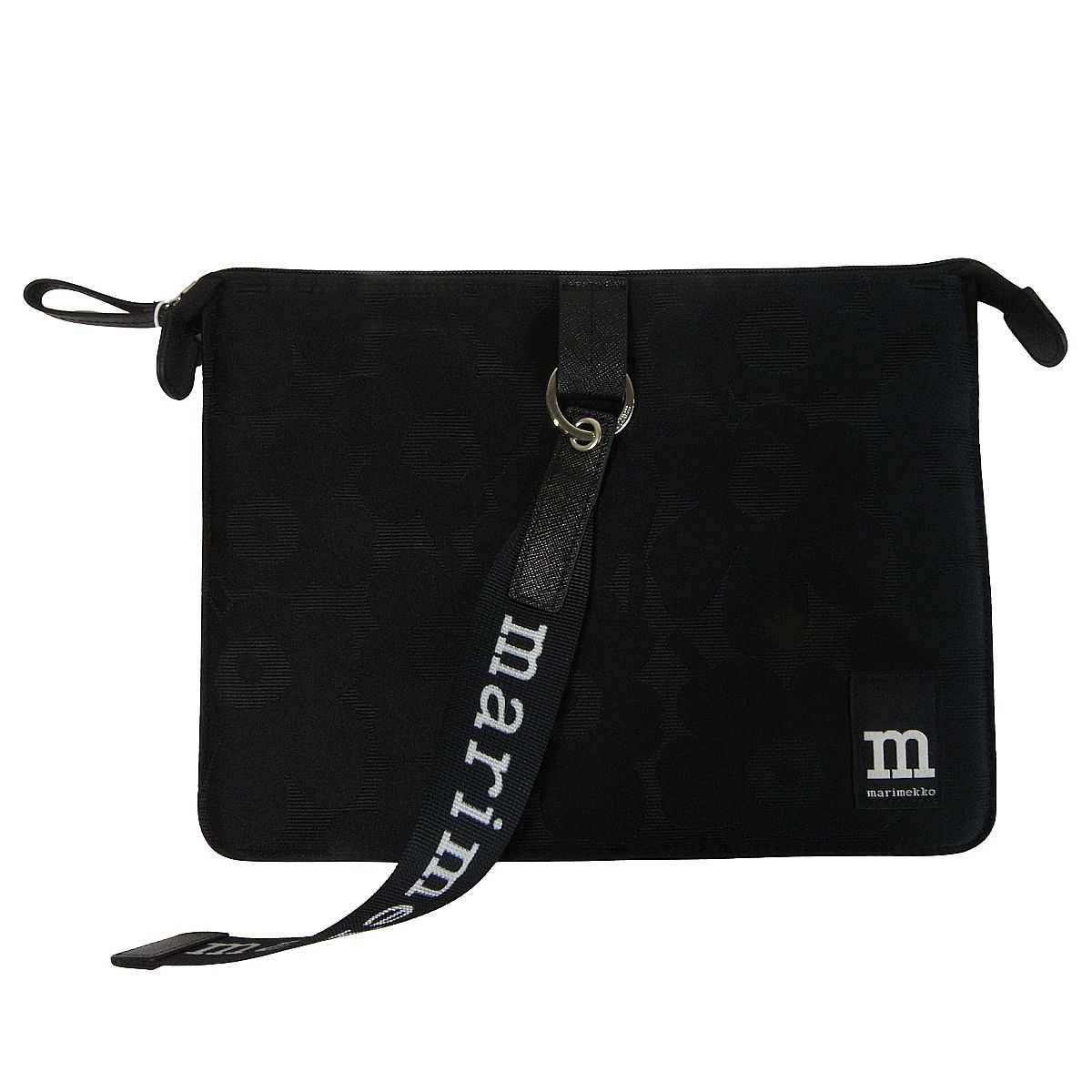マリメッコ marimekko タブレットケース スリーブ SLEEVE 11インチ ジャガード ウニッコ ブラック MA 785